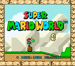 Super Mario World SNES Super Mario World SNES