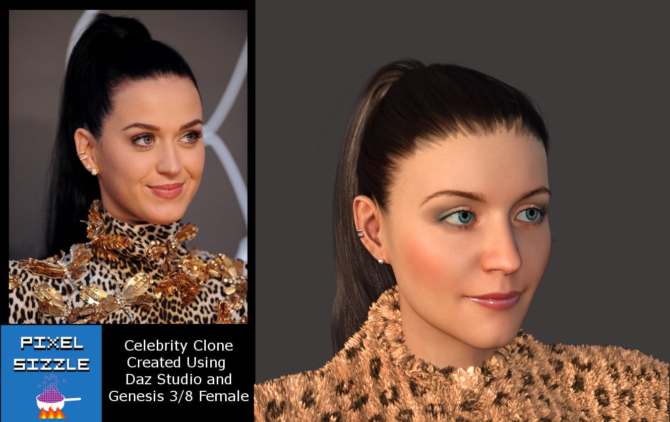 Create Celebrity Clones with Genesis 3 and 8 -Poppy Starr