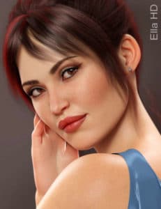 Ella HD for Genesis 8 Female