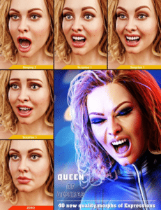 Queen of Desires Expressions