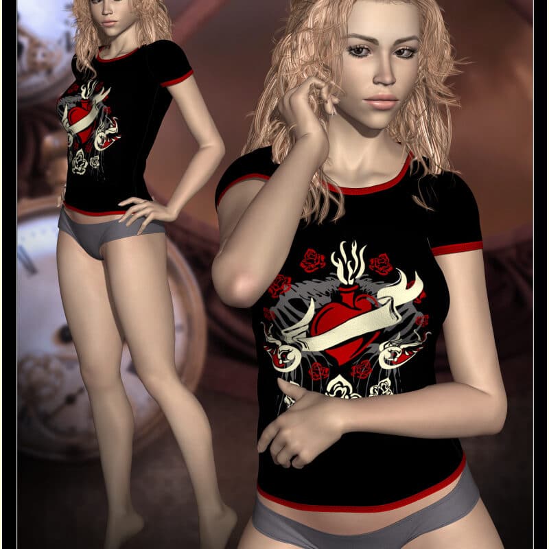 VYK_Cosplay - Rose for Victoria 4 Daz Celebrity 4
